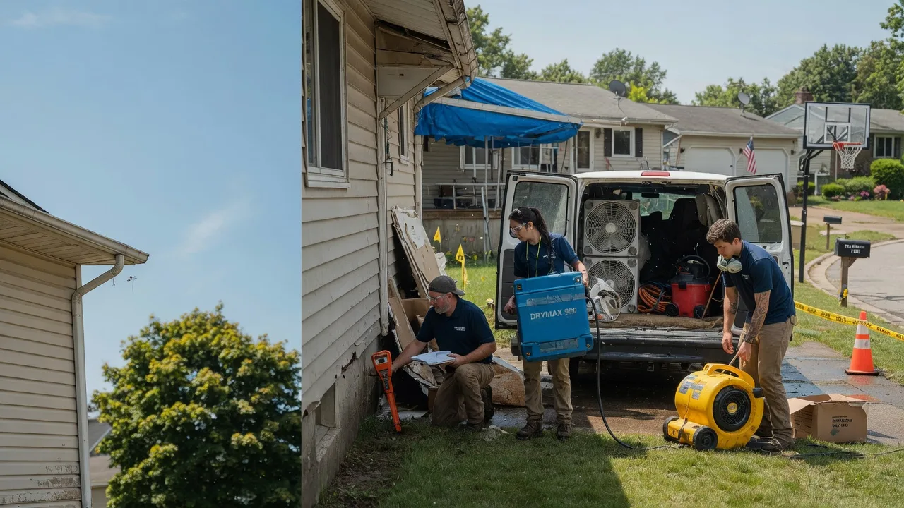 Ceiling Leak Cleanup in Keswick, IA near me