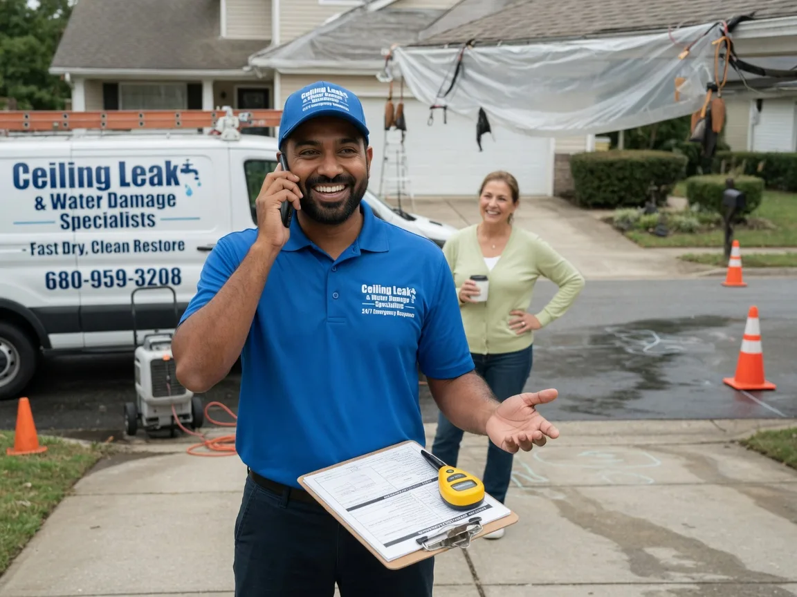 Ceiling Leak Cleanup Keswick, IA FAQs